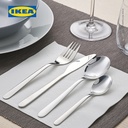 IKEA FORNUFT Pisau Makan Stainless 21cm Isi 4 pcs