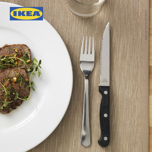 IKEA SNITTA Pisau Tajam Untuk Makan 22 cm Isi 4cs