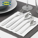 IKEA TILLAGD Set Peralatan Makan Sendok Garpu Pisau Isi 24pcs