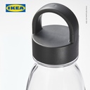 IKEA 365+ Botol Air Minum Abu Tua Pola Garis 0.7 L