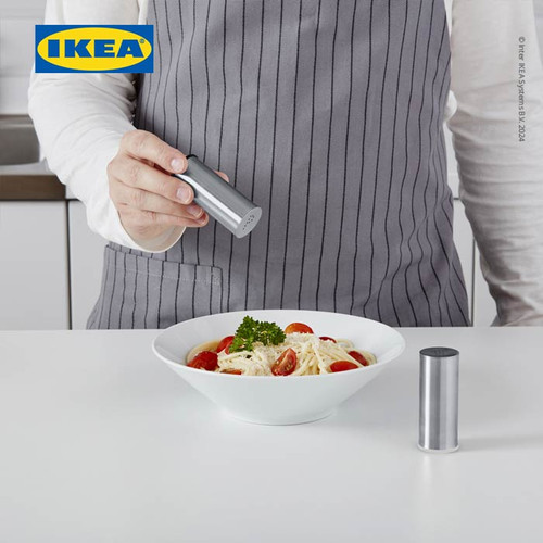 IKEA PLATS Tempat Bumbu / Shaker Garam/Lada Hitam Set Isi 2pcs