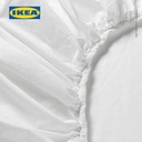 IKEA DVALA Sprei Kasur Berkaret 80x200cm