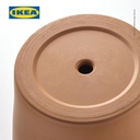 IKEA BRUNBAR Pot Tanaman Dengan Alas Bahan Tanah Liat 15 cm