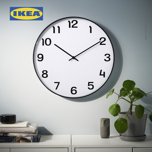 IKEA PLUTTIS Jam Dinding Klasik 52cm