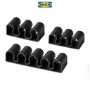 IKEA KALKSTUFF Dudukan Kabel / Organizer Set Isi 3pcs