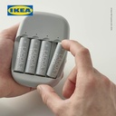 IKEA LADDA Baterai Isi Ulang AA 1.2V 1.900 mAh HR06 Isi 4pcs