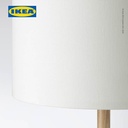 IKEA LAUTERS Lampu Lantai / Lampu Baca Kayu Ash/Putih Minimalis