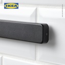 IKEA HULTARP Tempat Pisau Magnet Dinding Hitam 38 cm