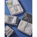IKEA RENSARE Kantong Baju Travel Serbaguna Set Isi 3pcs