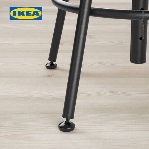 IKEA KULLABERG Bangku Stool Bar Minimalis Hitam