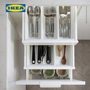 IKEA UPPDATERA Baki Tempat Pemisah Peralatan Makan Putih 32x50cm
