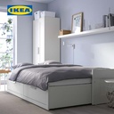 IKEA BRIMNES Rangka Tempat Tidur / Dipan Dengan 2 Laci Putih 80x200cm