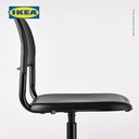 IKEA SMALLEN Kursi Kerja Putar Minimalis Hitam