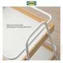 IKEA SVENARUM Meja Troli Dengan Penyimpanan 40x56 cm