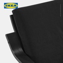 IKEA POANG Kursi Berlengan Sandaran Rendah Untuk Santai Vissle Hitam