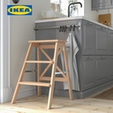 IKEA BEKVAM Tangga 3 Tingkat Serbaguna 63 cm