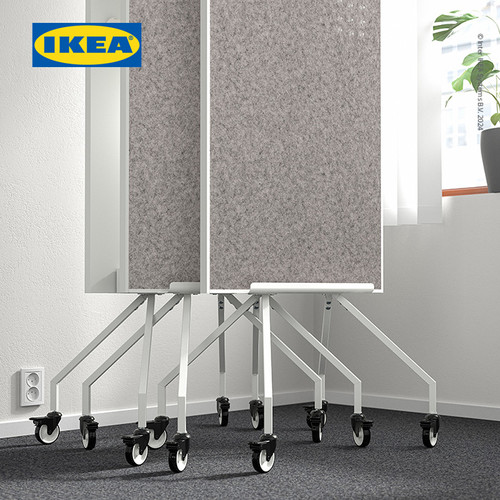 IKEA ELLOVEN Papan Tulis / Papan Memo Beroda Minimalis 70x180 cm
