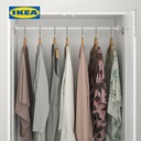 IKEA BRIMNES Lemari Pakaian 2 Pintu Minimalis 78x190 cm