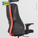 IKEA MATCHSPEL Kursi Gaming Hitam Nyaman