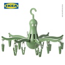 IKEA PRESSA Jepit Jemuran / Laundy Dengan 16 Penjepit Baju