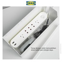 IKEA SATTING Kotak Pengatur Kabel Dengan Penutup Minimalis
