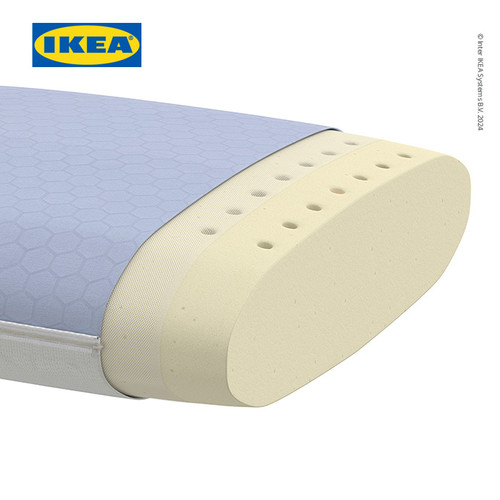 IKEA KVARNVEN Bantal Ergonomis Untuk Telentang / Miring 39x69cm