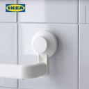 IKEA TISKEN Gantungan Handuk Tempel Dengan Plastik Hisap Putih