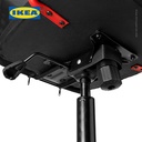 IKEA HUVUDSPELARE Kursi Kantor Gaming Minimalis Hitam