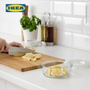 IKEA 365+ Tempat Makanan Tanpa Tutup Kaca Bulat 400mL