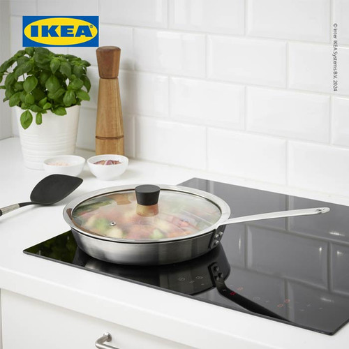 IKEA KLOCKREN Tutup Panci Kaca 29cm