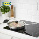 IKEA KLOCKREN Tutup Panci Kaca 29cm