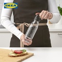 IKEA 365+ Botol Air Minum Abu Tua Pola Garis 0.7 L