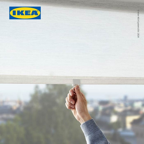 IKEA SANDVEDEL Tirai Gulung 60x195cm Krem