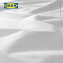 IKEA DVALA Sprei Kasur Berkaret 90x200cm