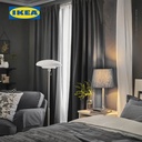 IKEA SKOTTORP Kap Lampu Abu-Abu Muda 33cm
