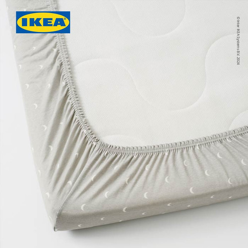 IKEA LENAST Sprei Kasur Bayi Berkaret 60x120 cm Isi 2pcs