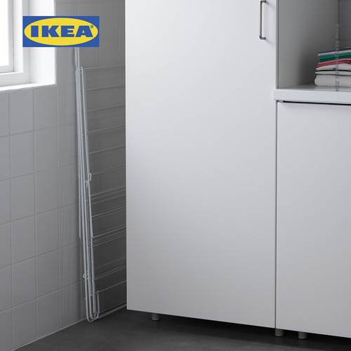 IKEA FROST Jemuran Baju Dalam/Luar Ruangan Putih