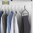 IKEA STRYKIS Gantungan Celana Hitam Minimalis