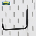 IKEA SKADIS Pengait Pegboard Bentuk L Putih Isi 2pcs