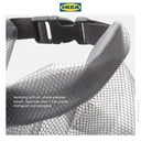 IKEA RENSARE Kantong Travel Serbaguna Anti Air 16x12x24 cm/2.5 l