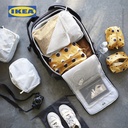 IKEA RENSARE Kantong Baju Travel Serbaguna Set Isi 3pcs