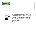 IKEA PORTIS Rak Tempat Sepatu 2 Tingkat Hitam 90x34x28 cm