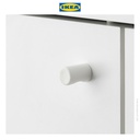 IKEA KLEPPSTAD Kabinet Tempat Sepatu Putih Minimalis 80x35x117 cm