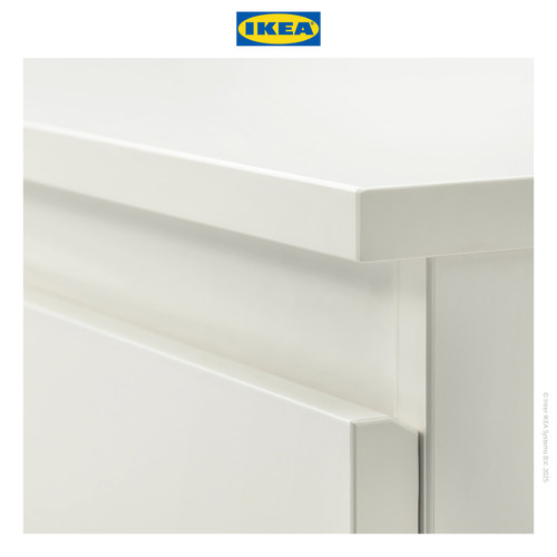 IKEA KULLEN Lemari 5 Laci Putih Minimalis 70x112 cm