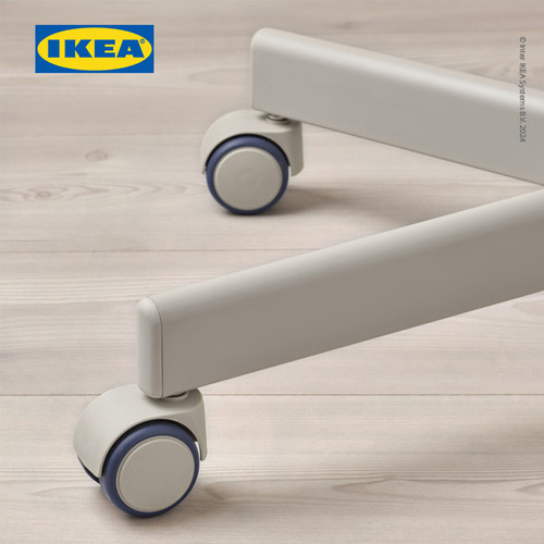 IKEA FLINTAN Kursi Kerja Kantor Dengan Sandaran Tangan Krem