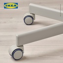 IKEA FLINTAN Kursi Kerja Kantor Dengan Sandaran Tangan Krem