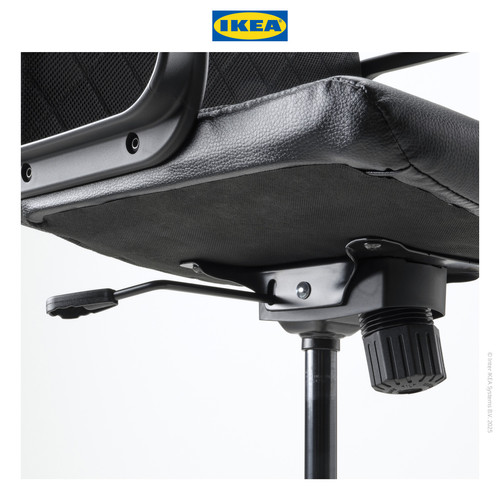 IKEA RENBERGET Kursi Kerja Putar Minimalis Hitam