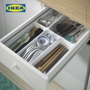 IKEA UPPDATERA Baki Tempat Pemisah Peralatan Makan Putih 32x50cm