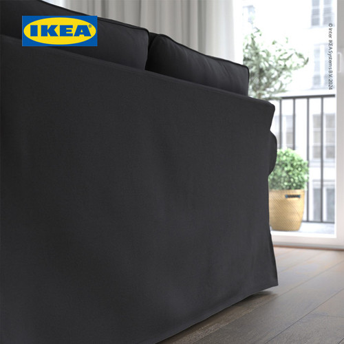 IKEA EKTORP Sofa 2 Dudukan Abu-Abu Tua Nyaman Berkualitas