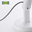 IKEA KRUX Lampu Meja Kerja Warna Putih